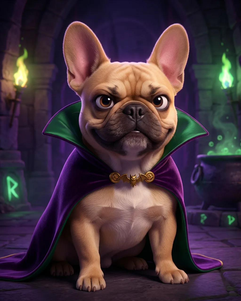 Pet Cartoon pet portrait background