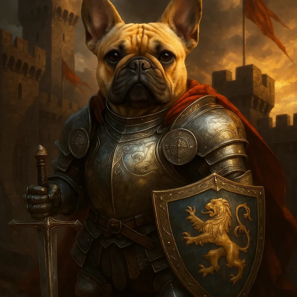 Pet Fantasy RPG pet portrait example 2