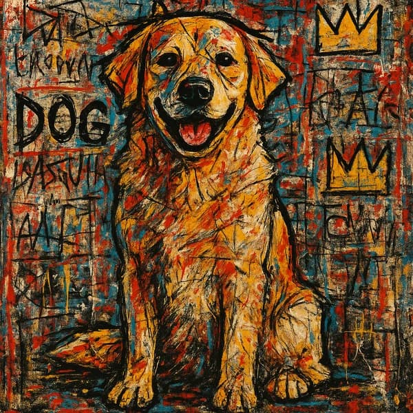 Pet Pop Art pet portrait example 4